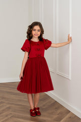 Festive Midi-Length Dress
