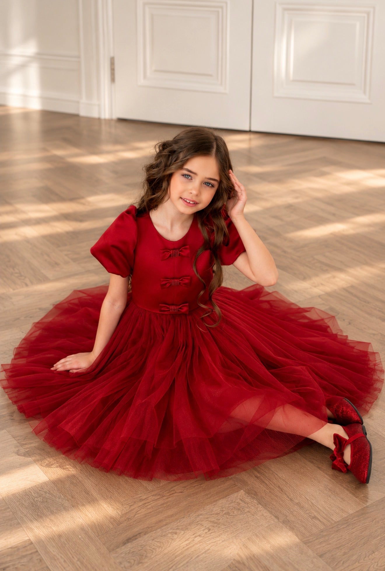 Festive Midi-Length Dress