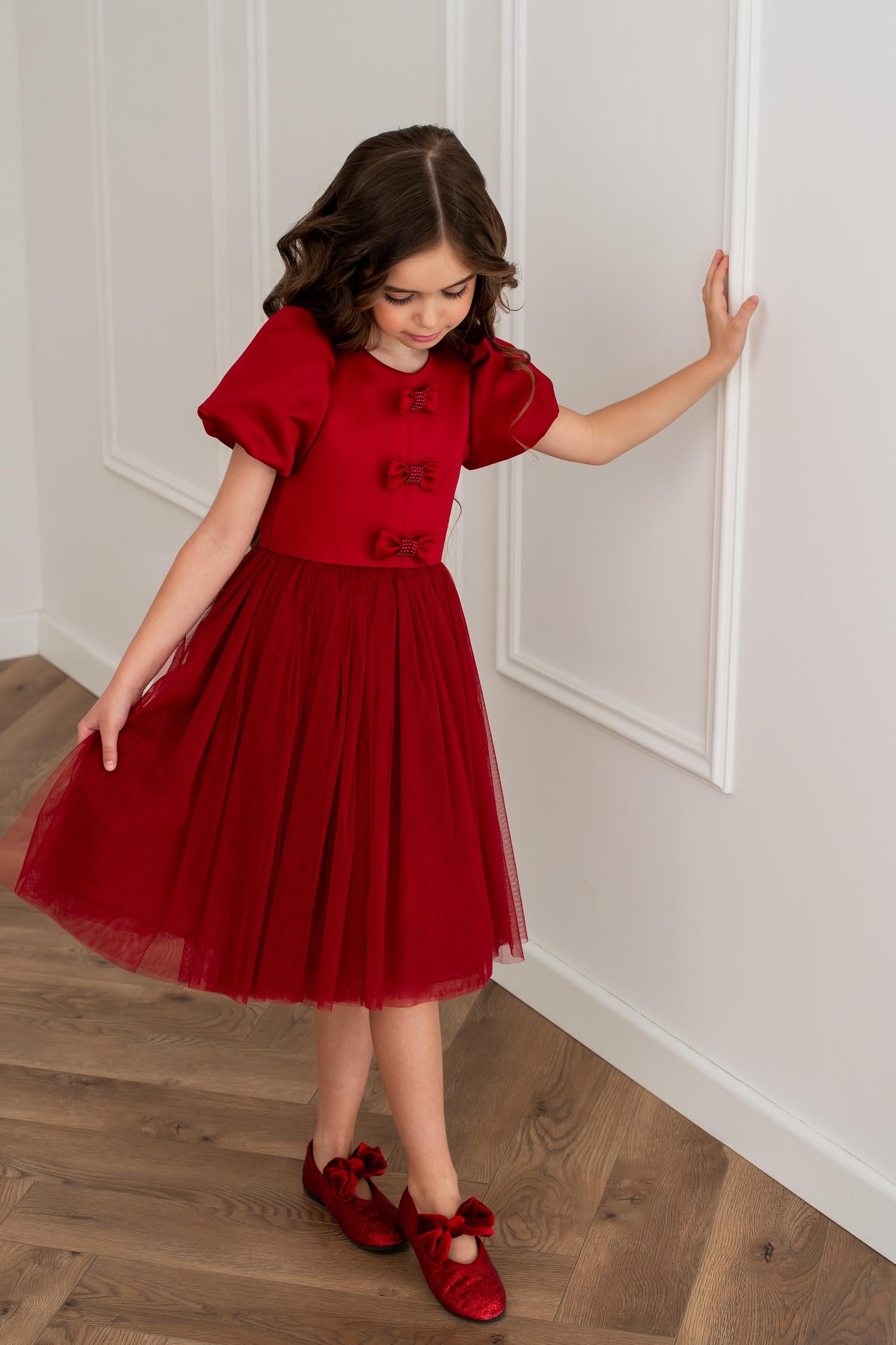 Festive Midi-Length Dress