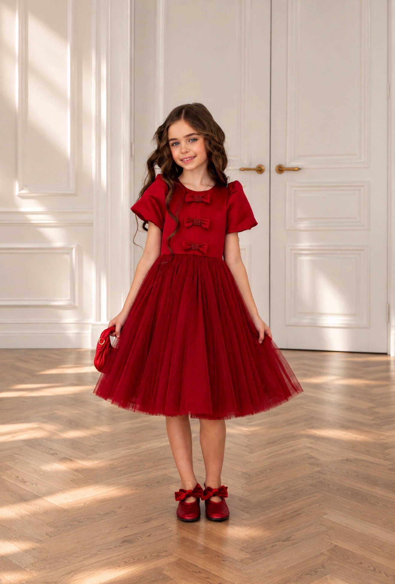Festive Midi-Length Dress