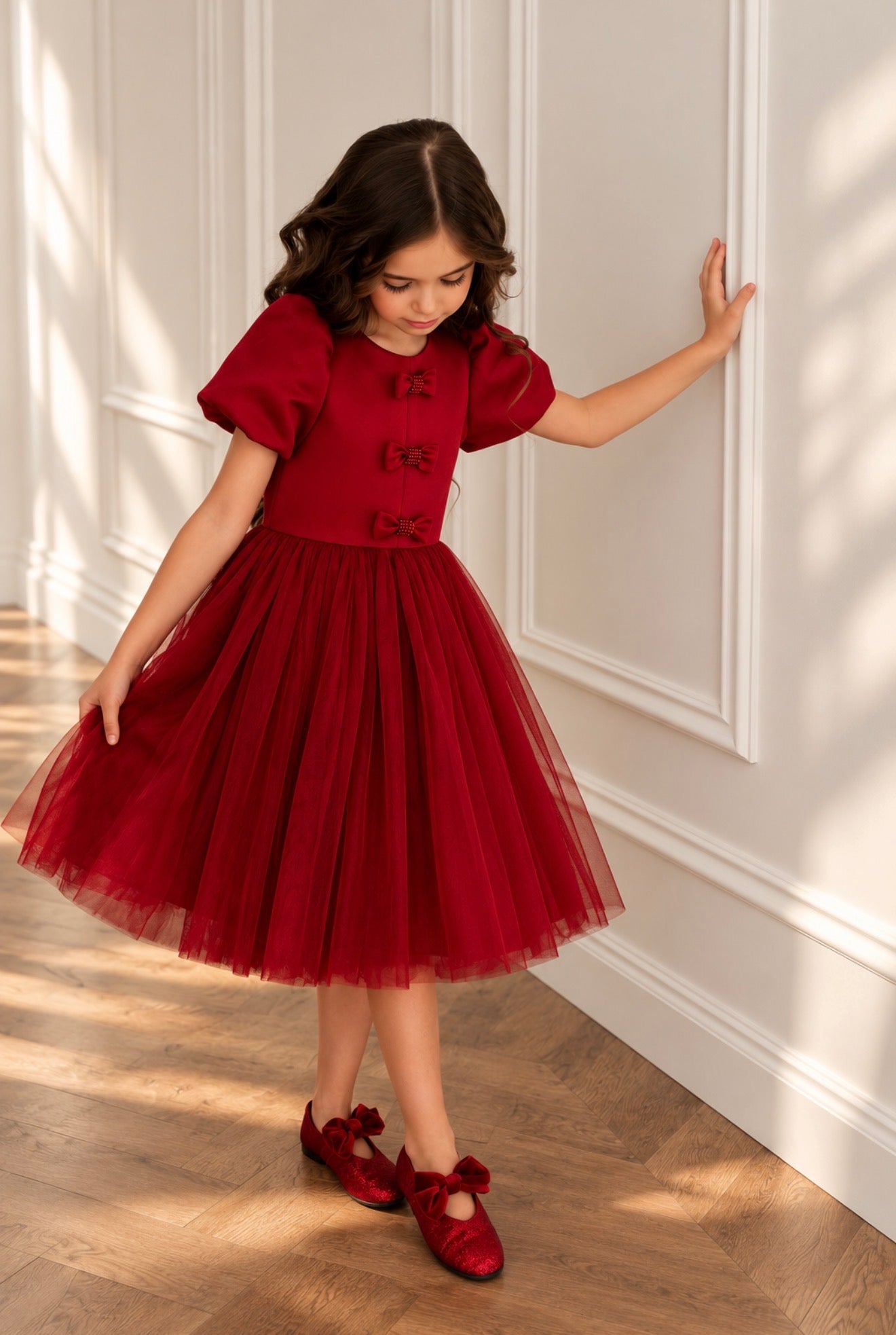 Festive Midi-Length Dress